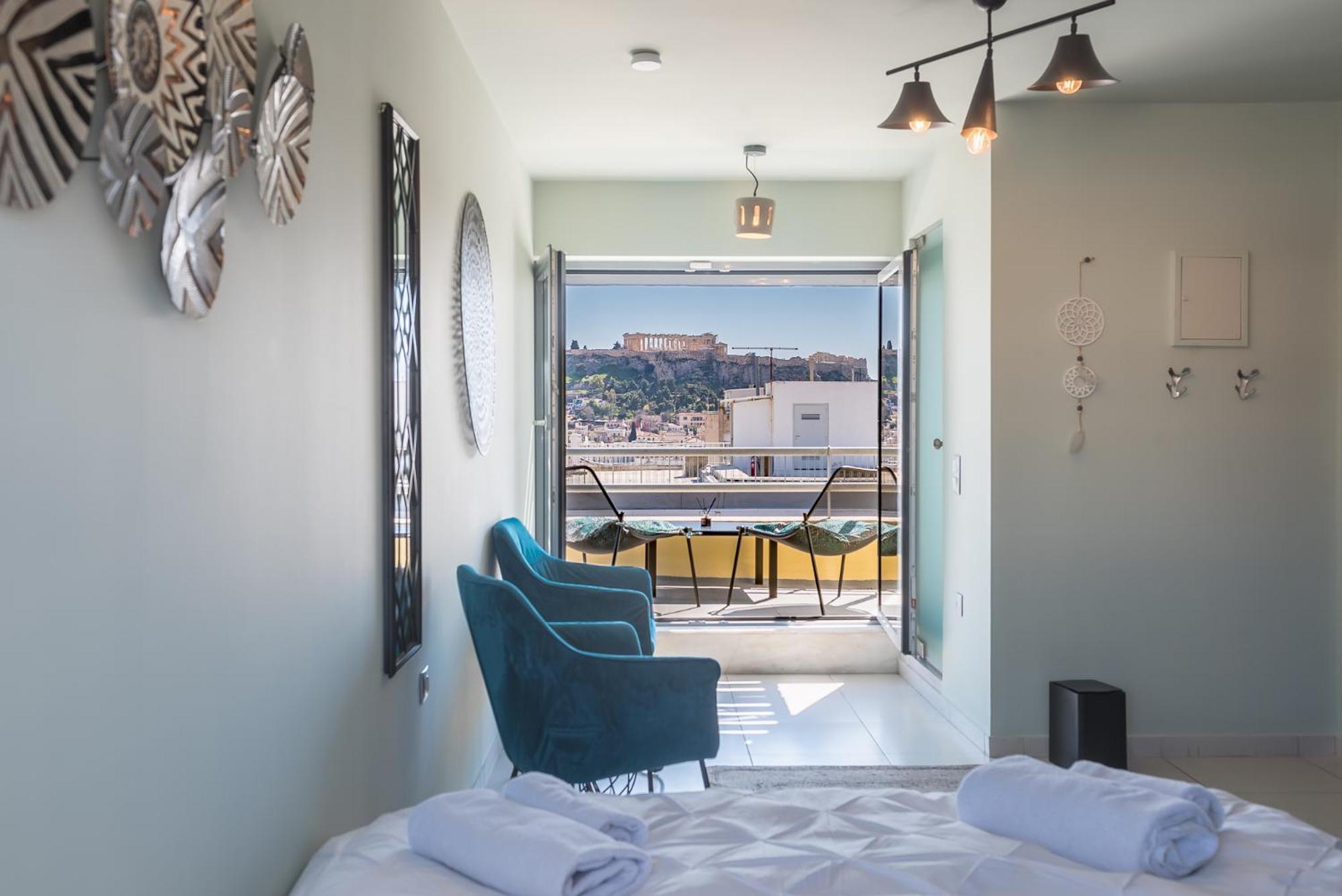 Acropolis View Mini Sky Suite & Hot Tub 雅典 外观 照片