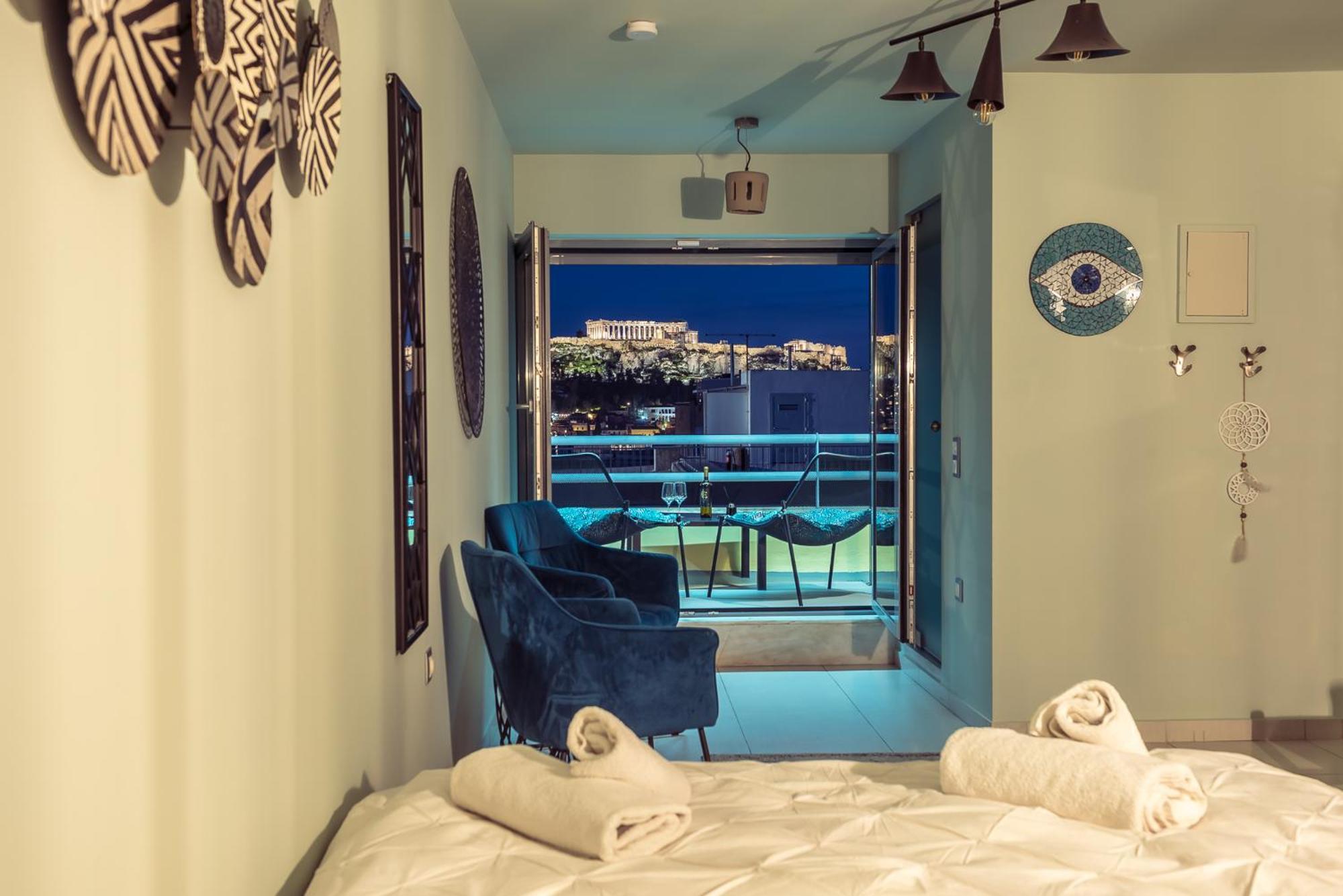 Acropolis View Mini Sky Suite & Hot Tub 雅典 外观 照片