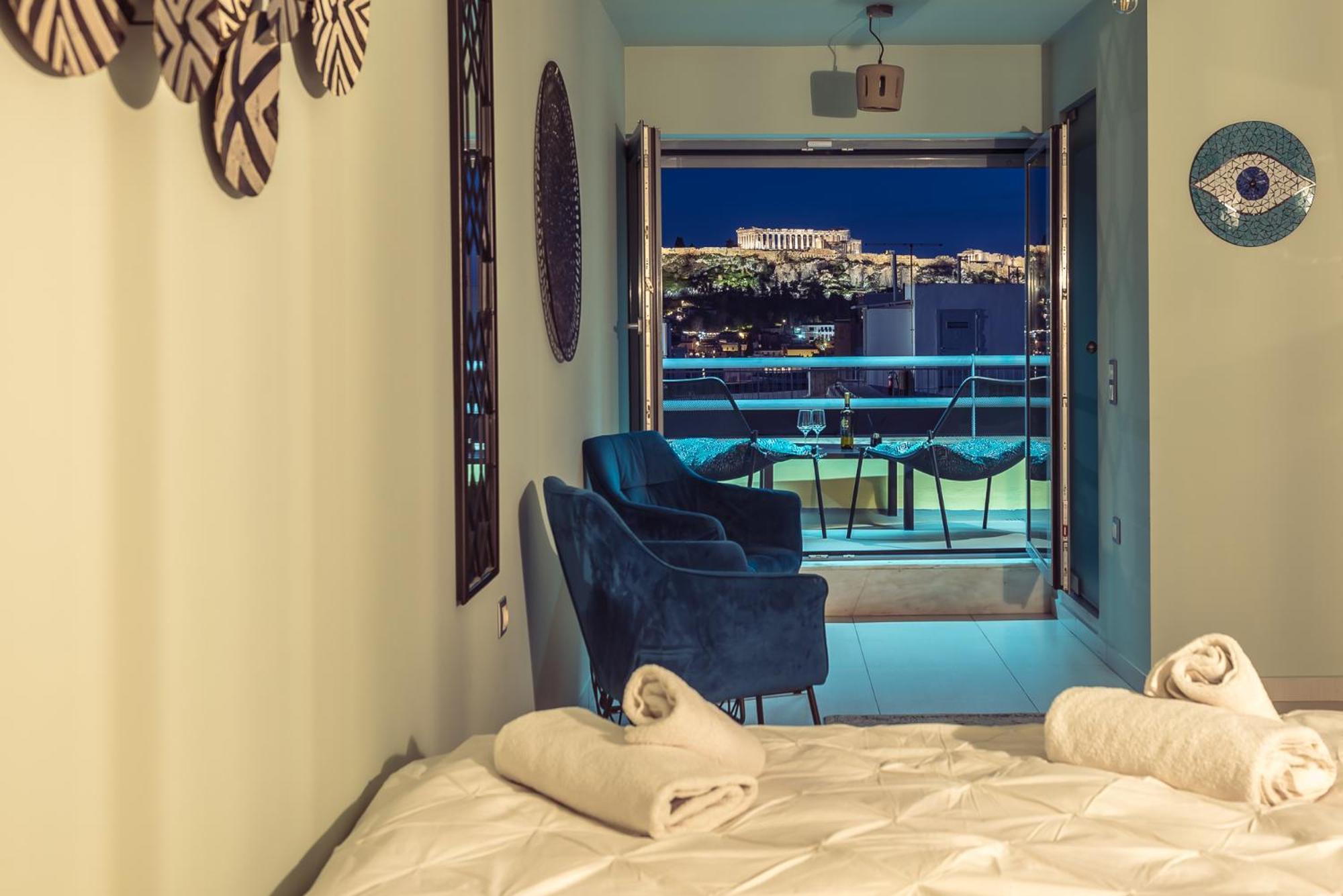 Acropolis View Mini Sky Suite & Hot Tub 雅典 外观 照片