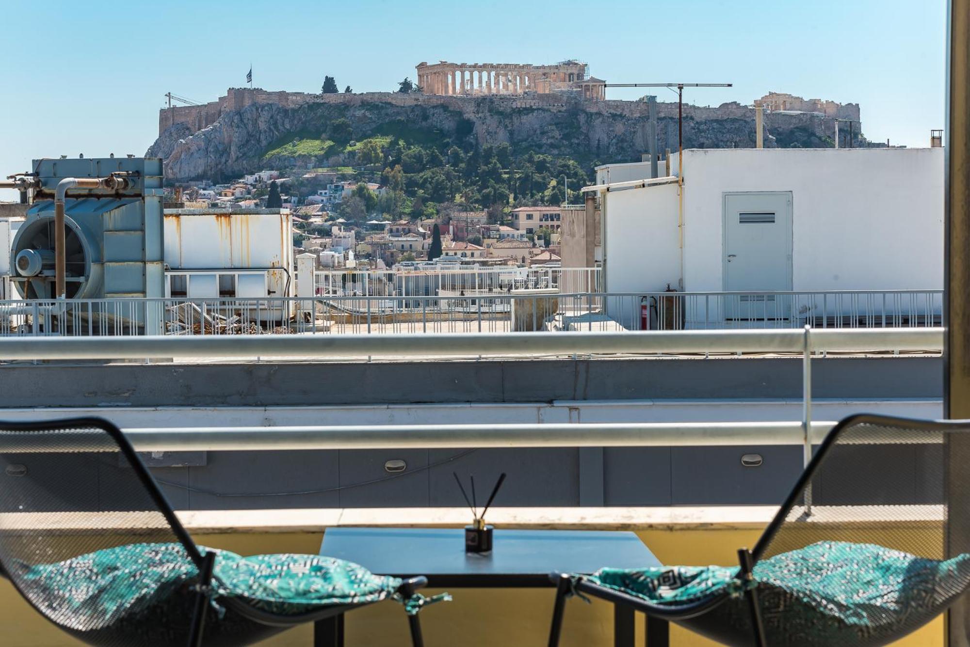 Acropolis View Mini Sky Suite & Hot Tub 雅典 外观 照片