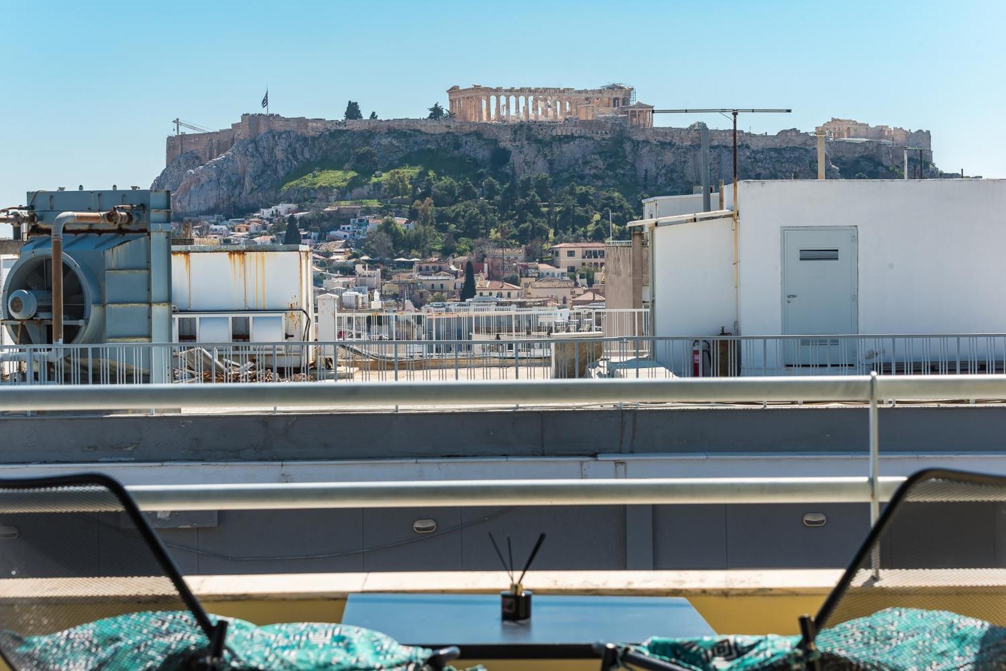 Acropolis View Mini Sky Suite & Hot Tub 雅典 外观 照片