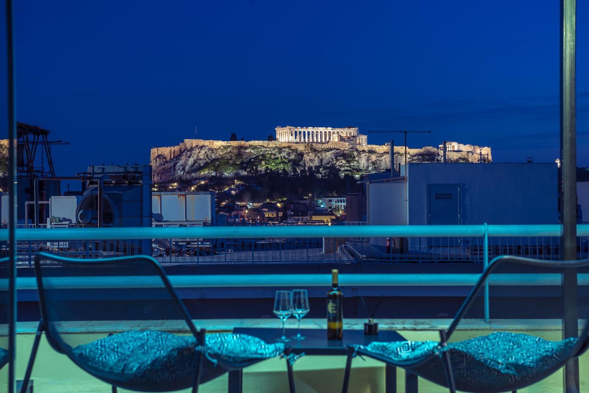 Acropolis View Mini Sky Suite & Hot Tub 雅典 外观 照片