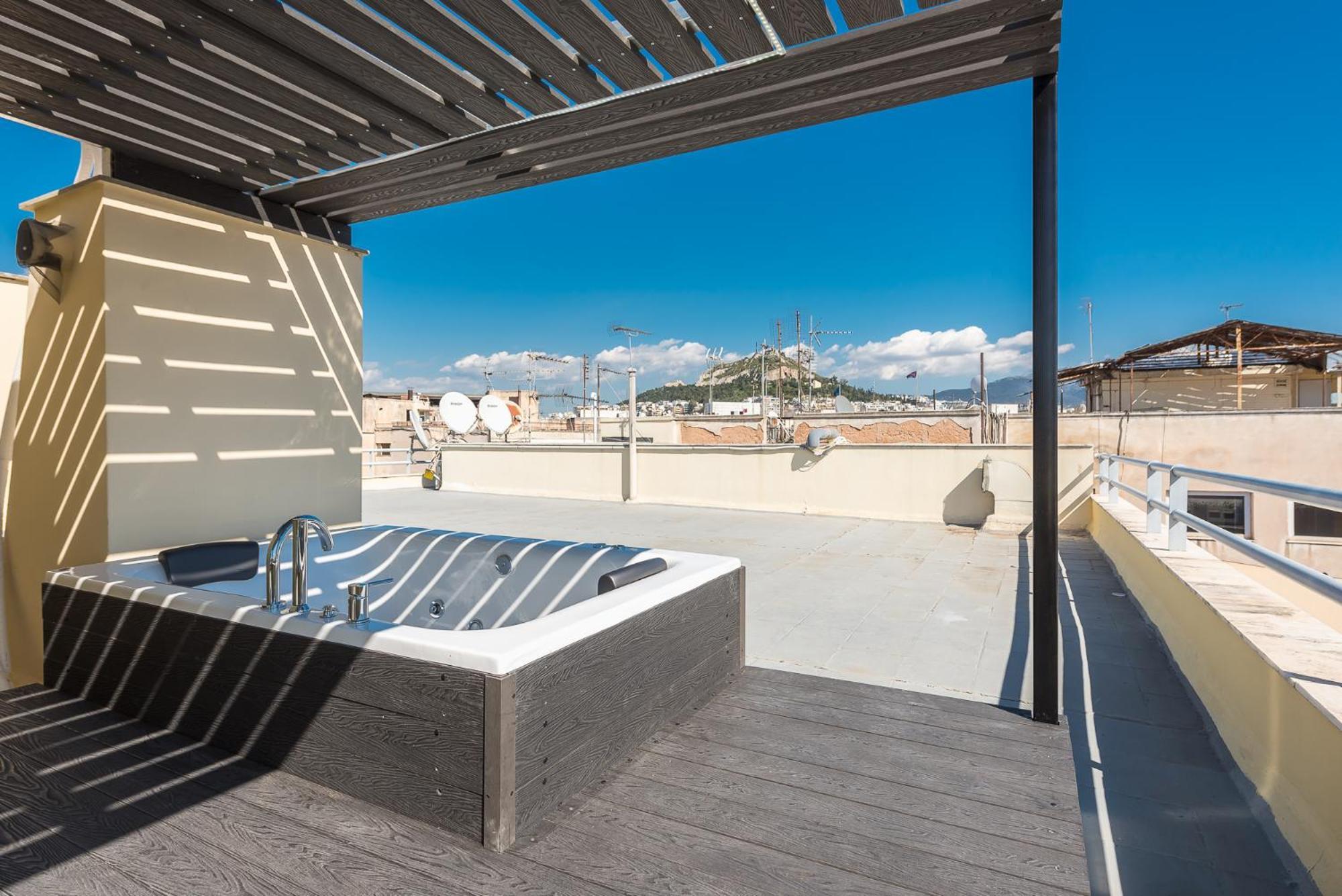 Acropolis View Mini Sky Suite & Hot Tub 雅典 外观 照片