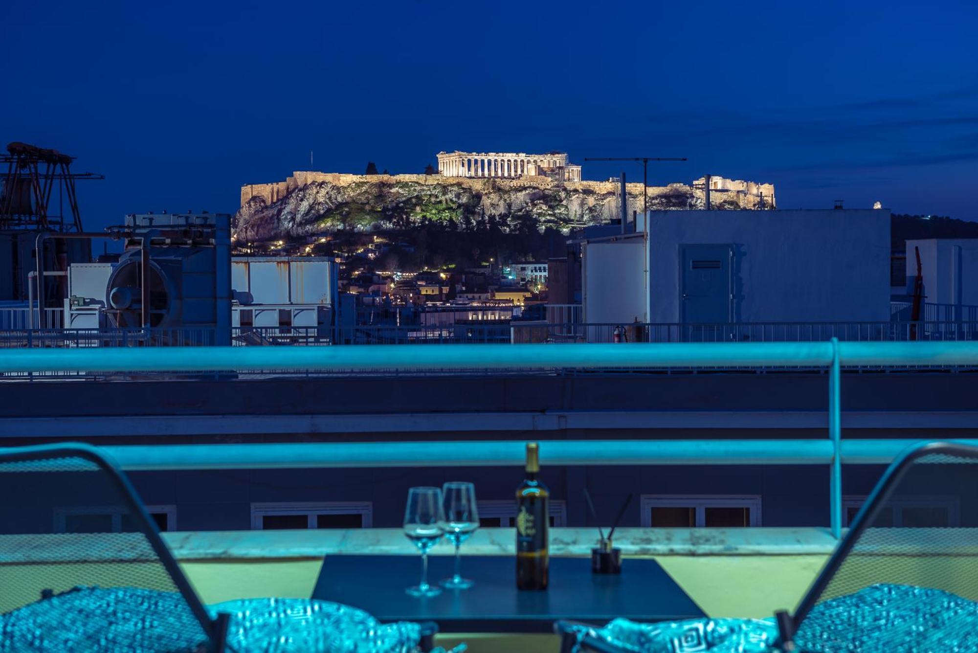 Acropolis View Mini Sky Suite & Hot Tub 雅典 外观 照片