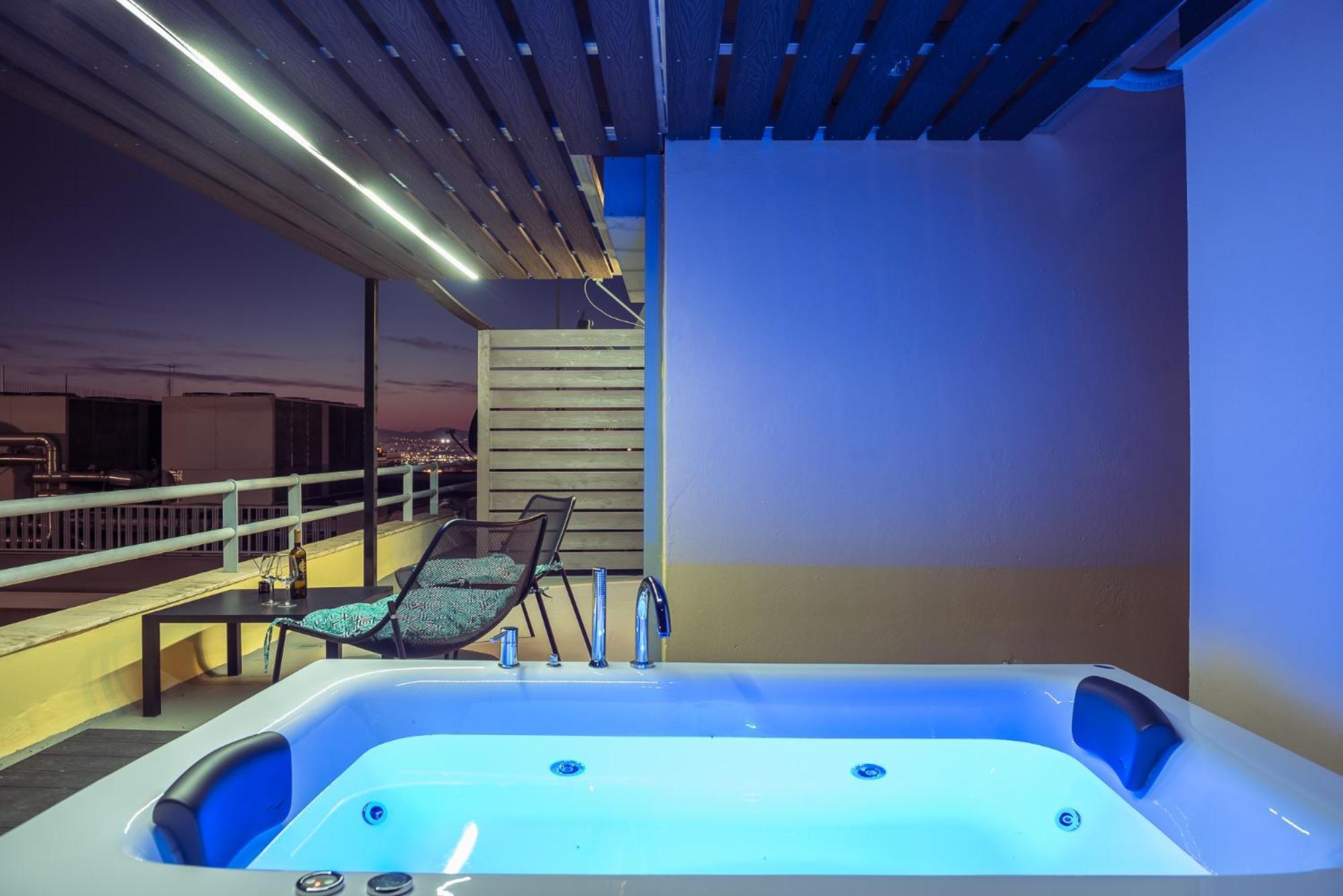 Acropolis View Mini Sky Suite & Hot Tub 雅典 外观 照片